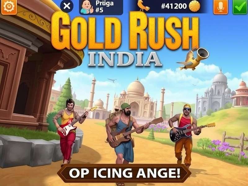 Gold Rush India Game Screenshot